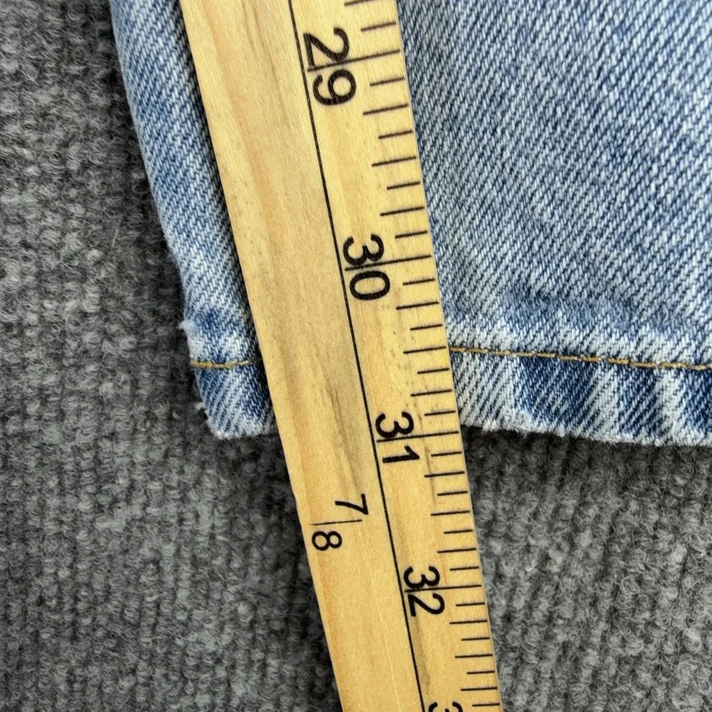 VTG RedHead Jeans Mens 42 Light Wash Blue Classic Fit Straight Denim 9046-A